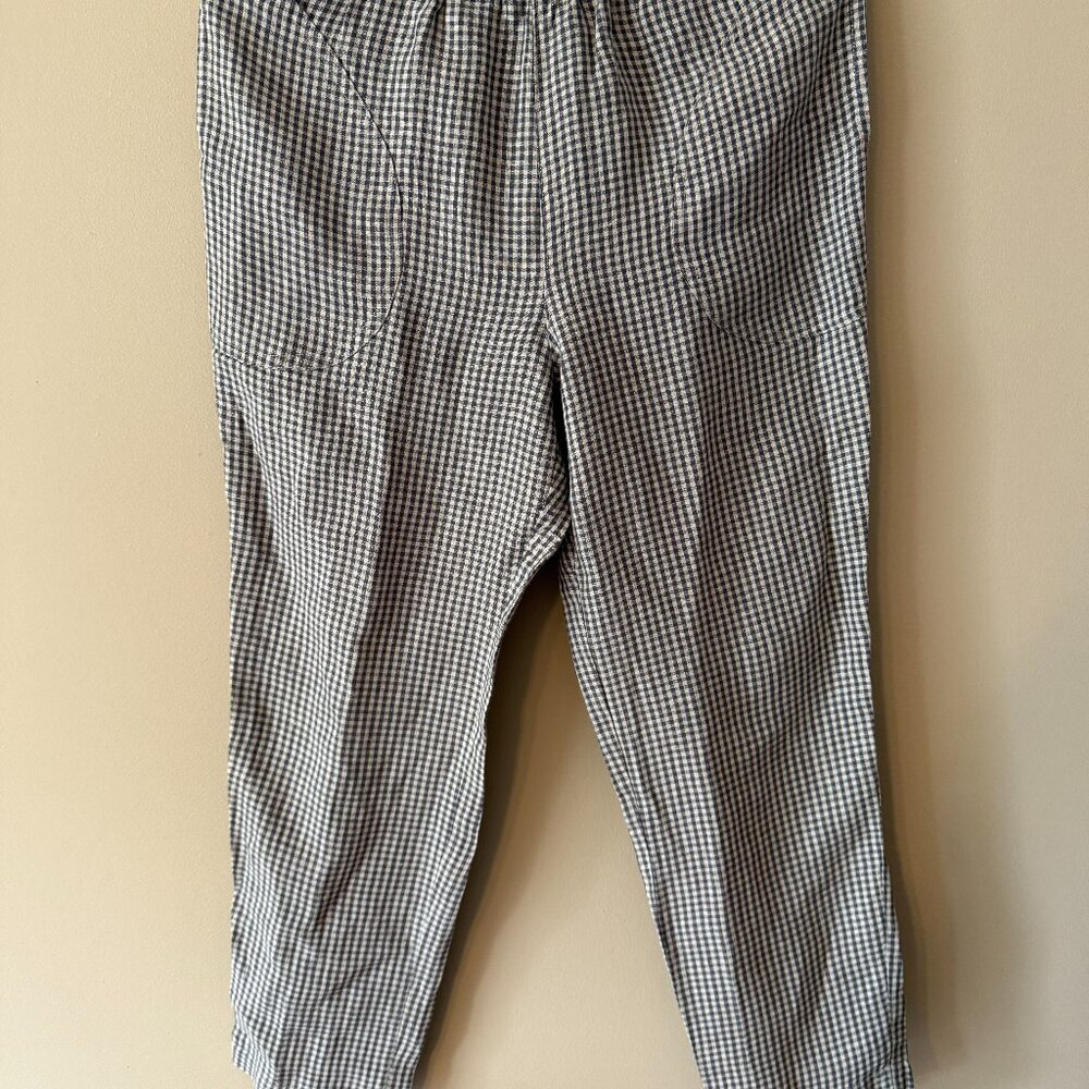 NWT notPERFECTLINEN Genova Tapered Linen Pants Size Medium